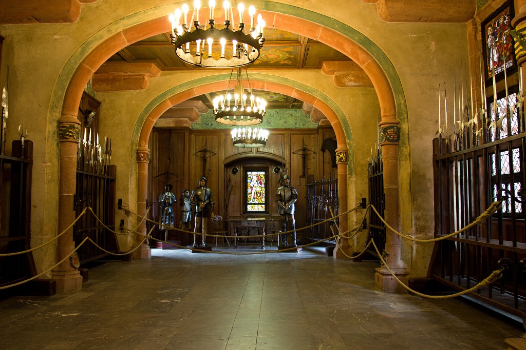 chateau koenigsbourg koenigsburg kasteel burcht hdr orschwiller elzas vogezen france frankrijk fort